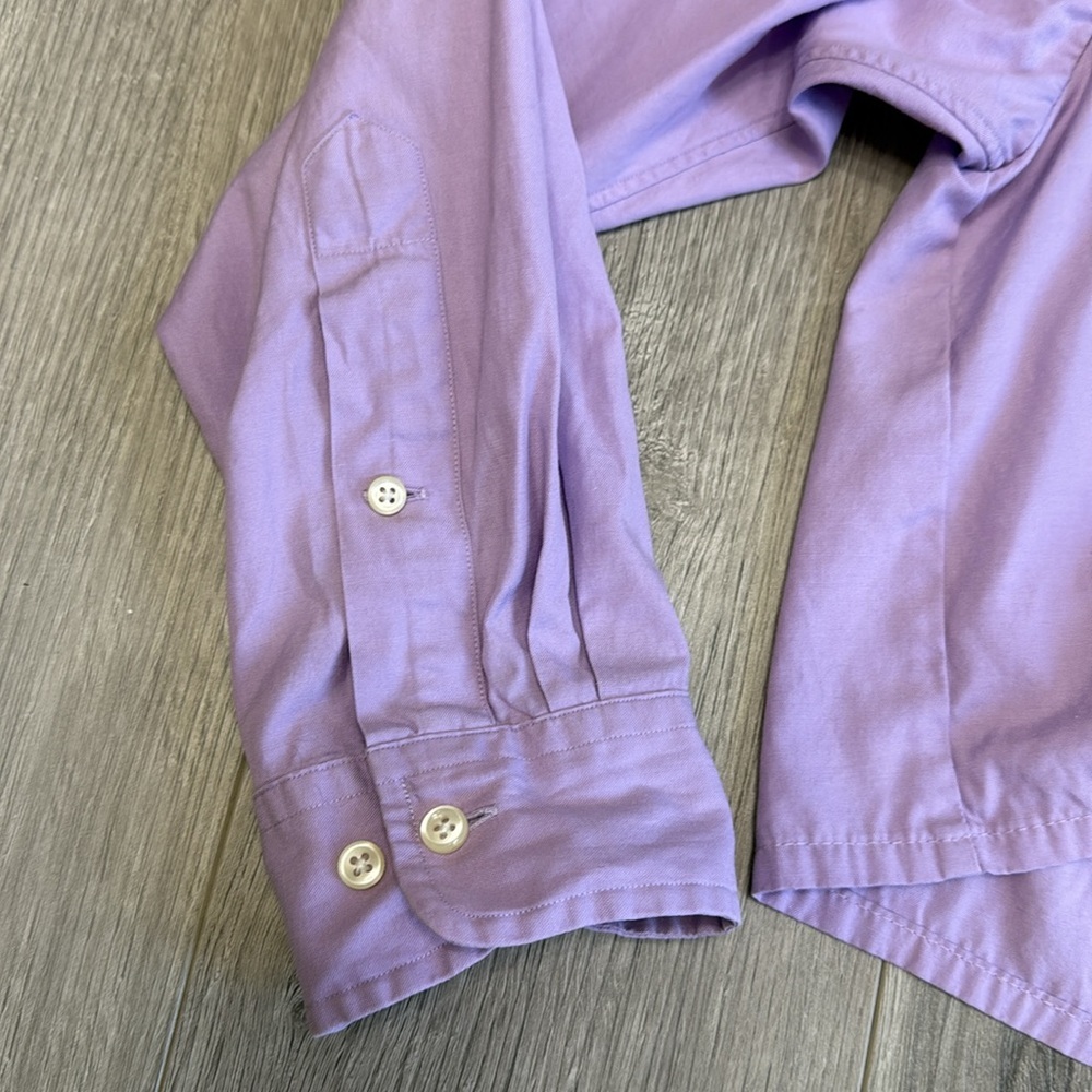 Lauren Ralph Lauren Unique Cropped Cinch Tie Front Top - Picture 4 of 7